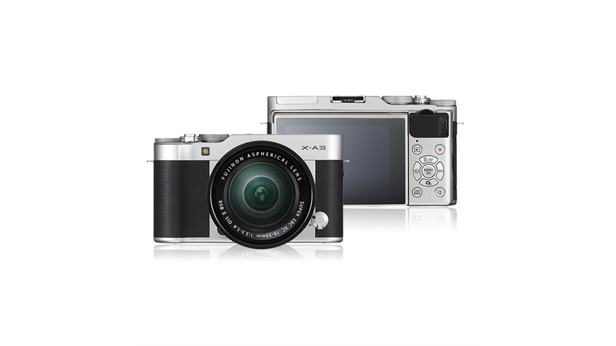 富士フイルム、クラシカルデザインのミラーレス一眼「FUJIFILM X-A3