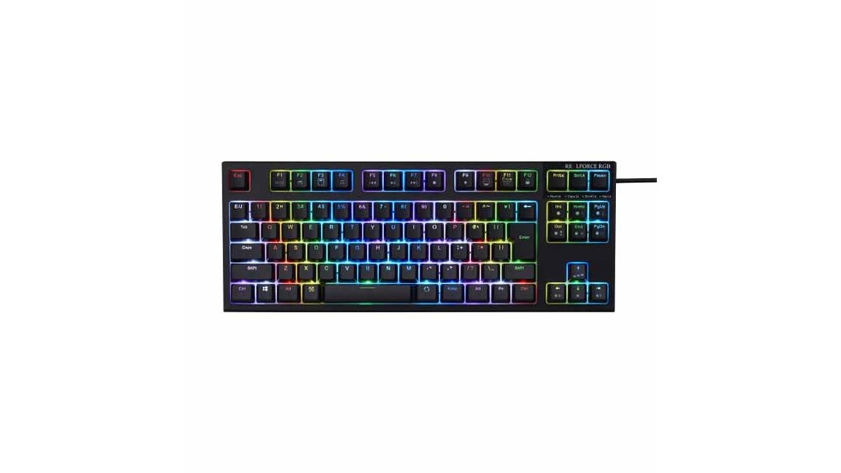 東プレ REALFORCE RGB TKL 日本語キーボード 中古東プレ REALFORCE RGB
