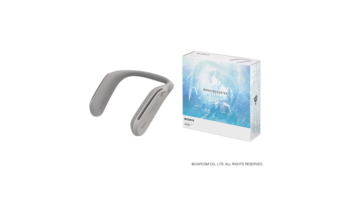 ソニー、モンハンとコラボした数量限定ウェアラブルネックスピーカー