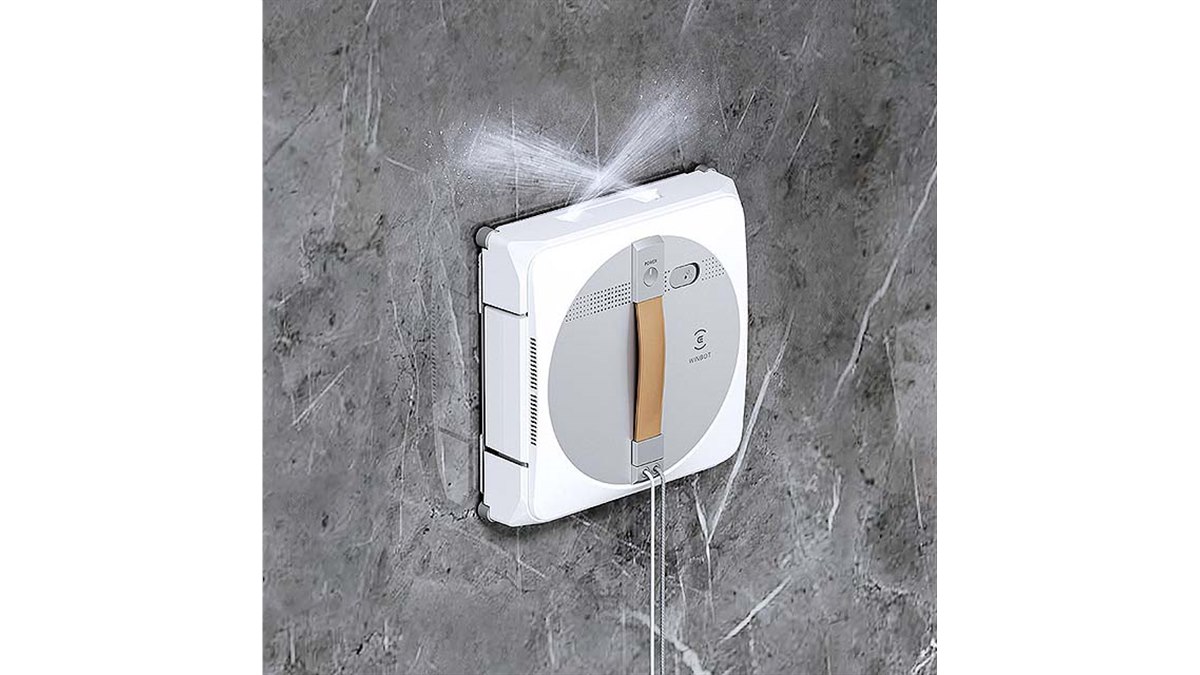 エコバックス、クロスオートスプレーを初採用した窓掃除ロボット