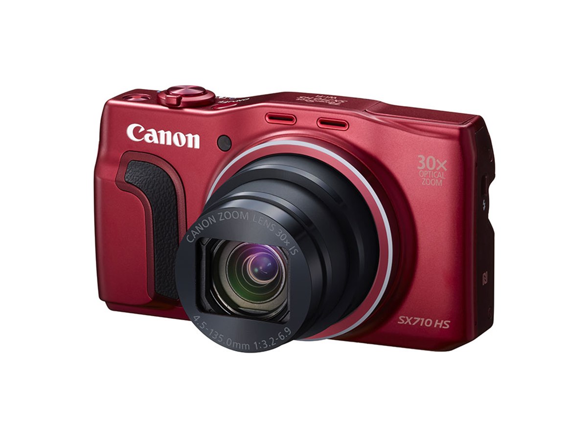 キヤノン、高画素化したコンデジ「PowerShot SX710 HS/SX610 HS