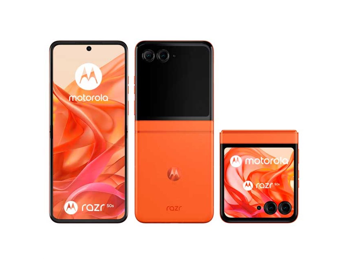 ソフトバンク、大型サブディスプレイ装備の「motorola razr 50s」を