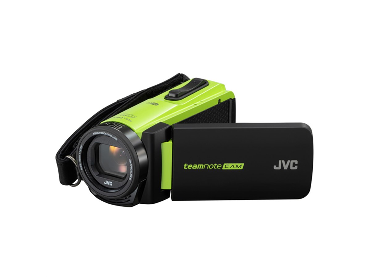 JVC、スポーツ選手の上達をサポートするビデオカメラ「teamnote CAM