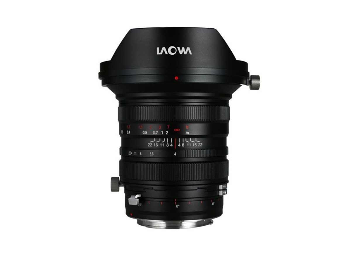 LAOWA、焦点距離20mmの超広角シフトレンズ「LAOWA 20mm F4 Zero-D