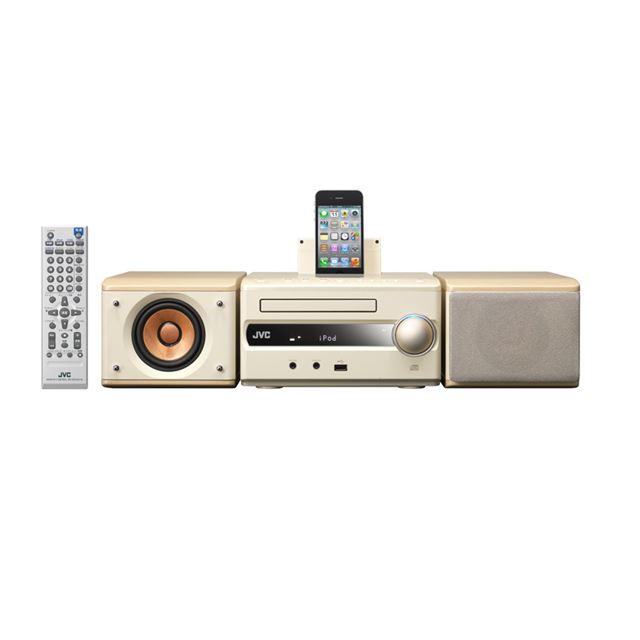 JVC CA-EXS1-M JVC コンポCDラジオipod iphone対応 CA-EXS1 ウッド