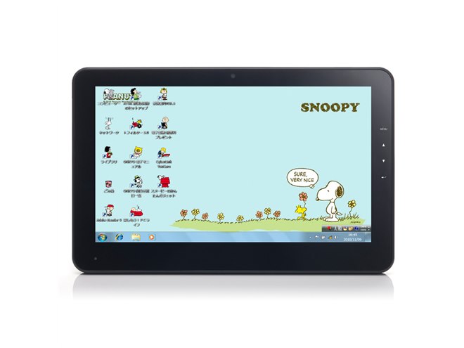 バンダイナムコ、「スヌーピー」のタブレット型PC - 価格.com