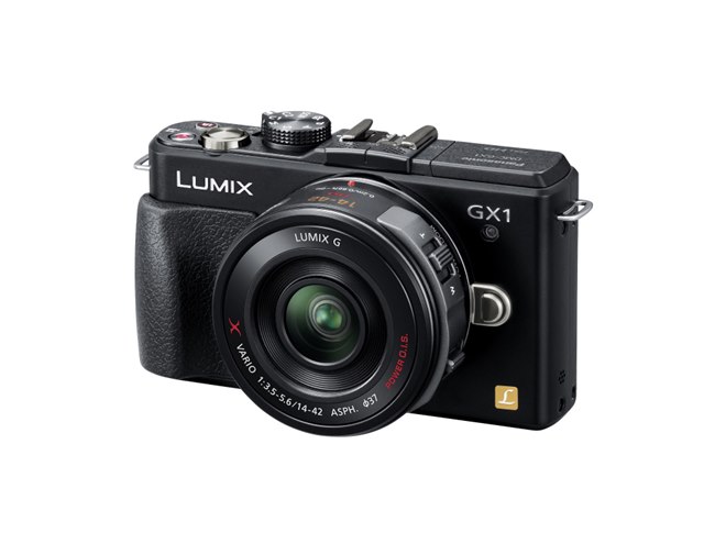 パナソニック、フラットボディのデジタル一眼カメラ「LUMIX DMC-GX1