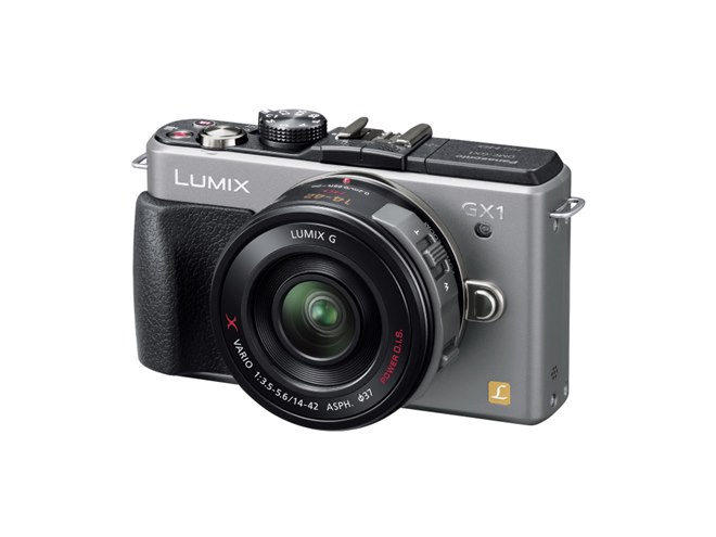 パナソニック、フラットボディのデジタル一眼カメラ「LUMIX DMC-GX1