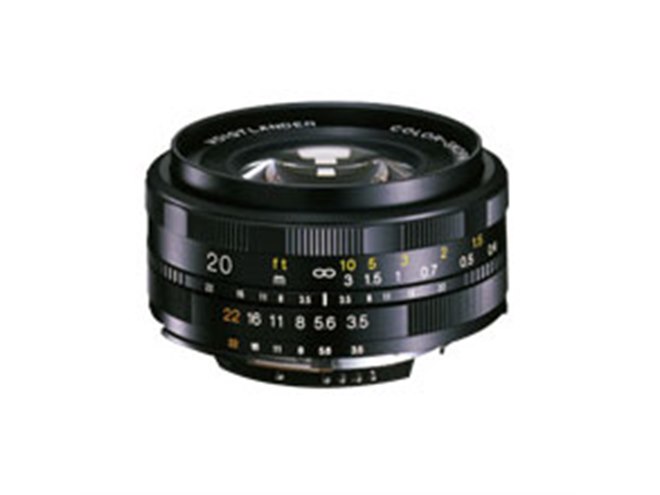 コシナ、20mmの超広角パンケーキレンズを9/25発売 - 価格.com