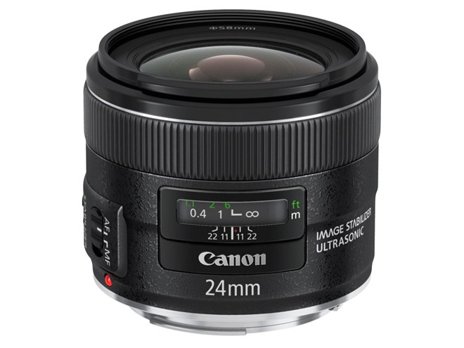 キヤノン、世界初の手ブレ補正搭載広角単焦点レンズ - 価格.com