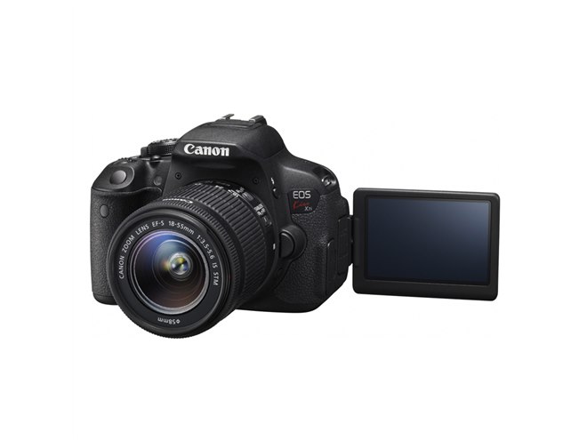 キヤノン、タッチ対応のバリアングル液晶搭載「EOS Kiss X7i」を4/12