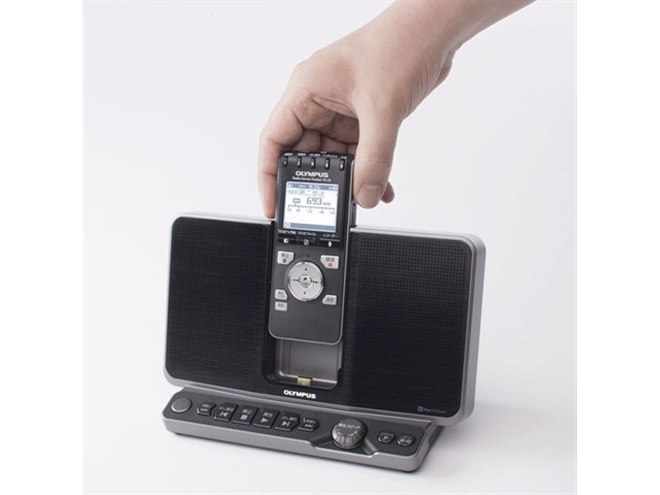 オリンパス、高音質スピーカー付きのワンセグ音声対応ラジオレコーダー