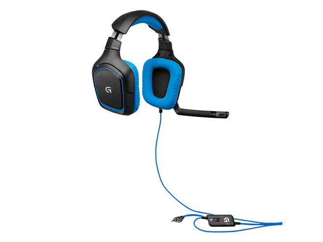 ロジクール、7.1ch対応のゲーミングヘッドセット「G430」 - 価格.com