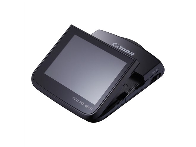 キヤノン、自分撮りが可能な新コンセプトビデオカメラ「iVIS mini