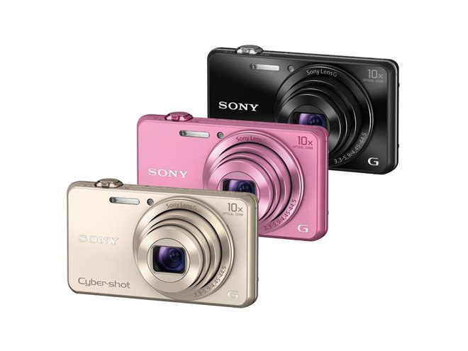 ソニー、コンパクトな光学10倍モデル「サイバーショット DSC-WX220