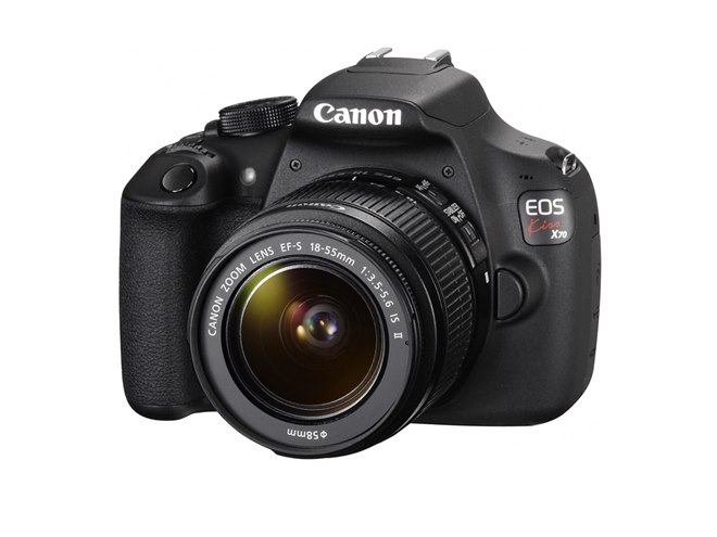 キヤノン、動画機能を強化したデジタル一眼レフの入門機「EOS Kiss X70