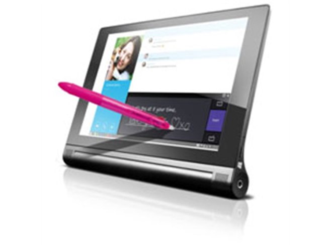 レノボ、鉛筆でも書き込める「YOGA Tablet 2 with Windows」新モデル
