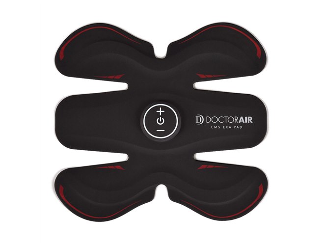 貼るだけで筋肉の伸縮運動を補助する「ドクターエア EMS エクサパッド