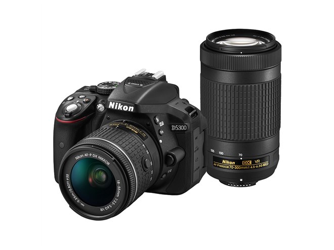 ニコン、「D5300」に「AF-P 18-55 VR キット/ダブルズームキット」を