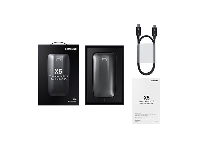 サムスン、Thunderbolt 3接続で最大2800MB/sに対応したポータブルSSD