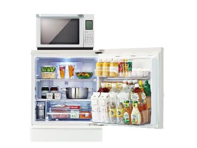 AQUA、130cmでコンパクトながら「旬鮮チルド」を搭載した3ドア冷蔵庫