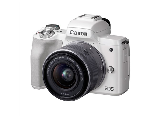 キヤノン、「EOS Kiss」ブランド初のミラーレスカメラ「EOS Kiss M