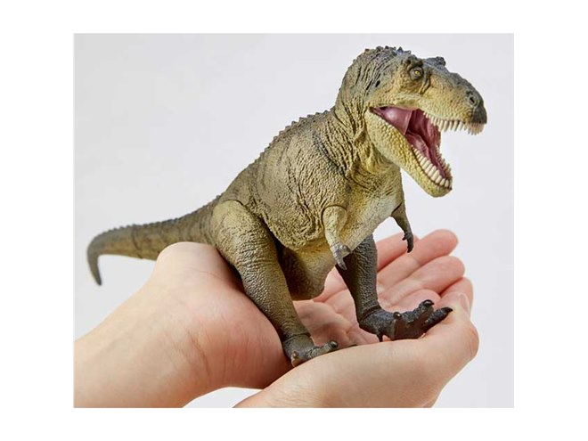 海洋堂、お座りもできる全長約270mmのソフビ製「ティラノサウルス
