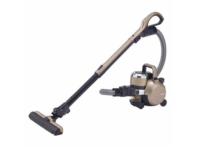 東芝、ゴミ圧縮率を向上させた小型軽量サイクロン式クリーナー「TORNEO