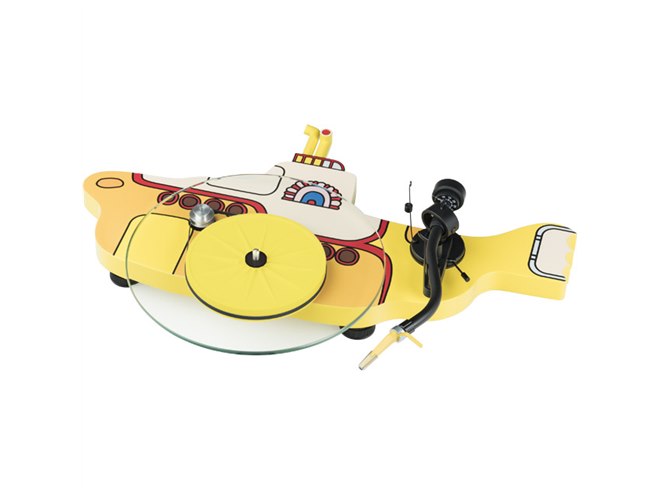 Pro-Ject、ビートルズの「イエローサブマリン」型アナログターン