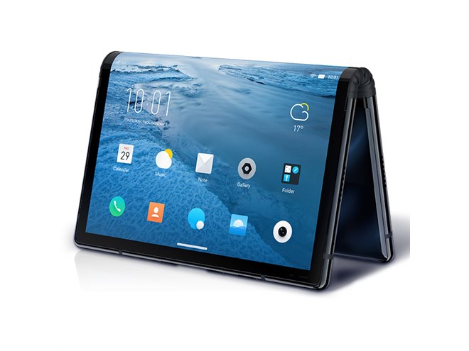 折りたたみ式スマホ「FlexPai」発表、7.8型フレキシブル有機ELを搭載