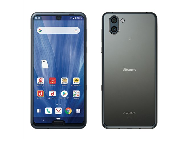 ドコモ、120Hz駆動のPro IGZOを採用した6.2型「AQUOS R3 SH-04L