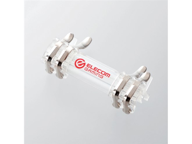 エレコム、スマホ/タブレット用ゲーミンググリップやフィンガーボタン