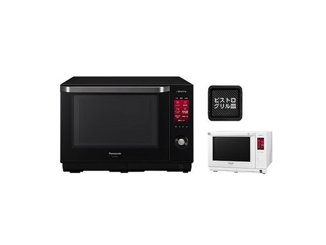 パナソニック、ビストロの上級モデル「スチームオーブンレンジ NE