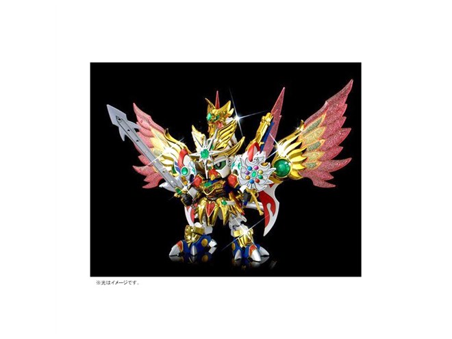 限定カードダス2枚がもらえる、「BB戦士 LEGENDBB 飛駆鳥大将軍」発売