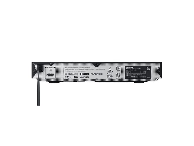東芝、幅260mmのコンパクトなBDプレーヤー「DBP-S500」 - 価格.com