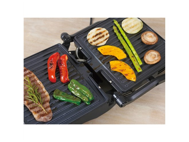 ドウシシャ、厚切り肉の“挟み焼き”ができる「プレスグリルメーカー HPU