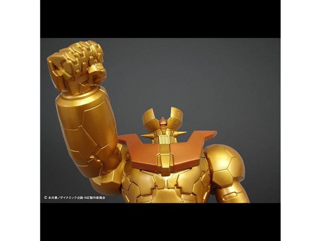全高約60cm、ゴールドの「マジンガーZ」がジャンボソフビフィギュアに