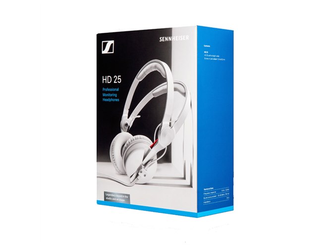 ゼンハイザー、オンイヤーDJヘッドホン「HD 25」に数量限定ホワイト