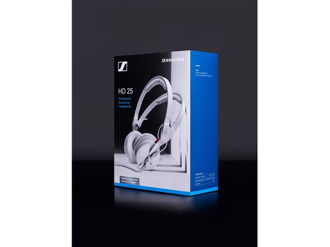ゼンハイザー、オンイヤーDJヘッドホン「HD 25」に数量限定ホワイト
