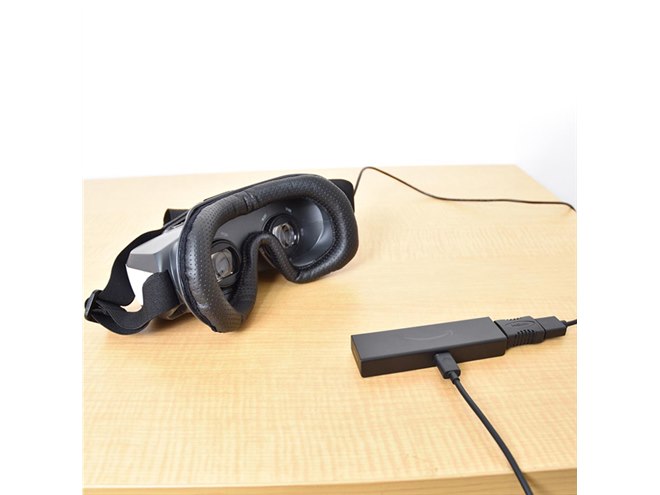 サンコー、HMD「EYE THEATER FOCUS」のHDMIアダプターセット発売