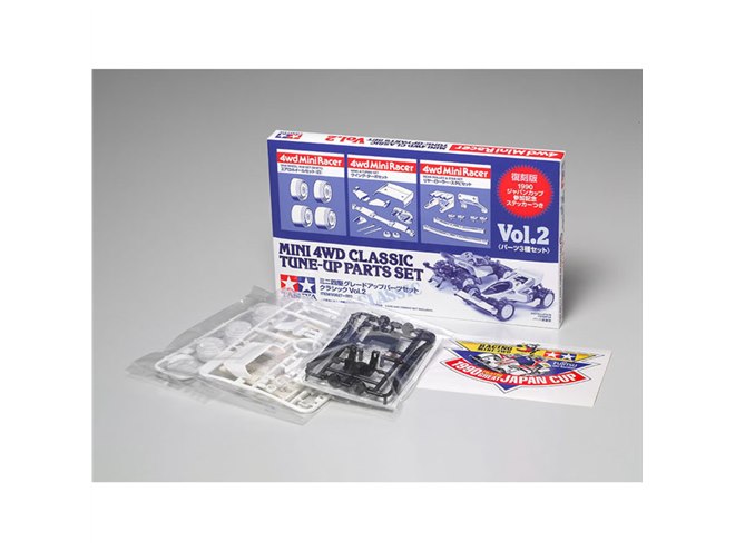 ミニ四駆グレードアップパーツセット クラシック Vol.2発表、エアロ