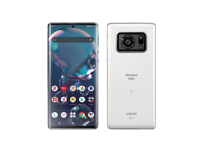 1型センサーカメラ搭載5Gスマホ「AQUOS R6」、ドコモ・ソフトバンクの