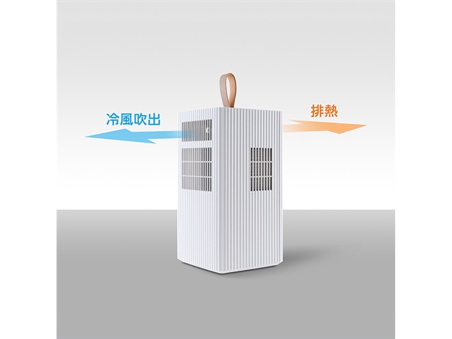 ダイキン、冷涼感や風速が向上した屋内用スポットエアコン「Carrime