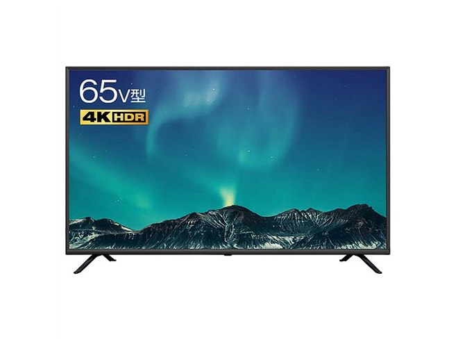 大阪市内配送無料 2022年製 aiwa 65型 4K液晶テレビ お買い得セット
