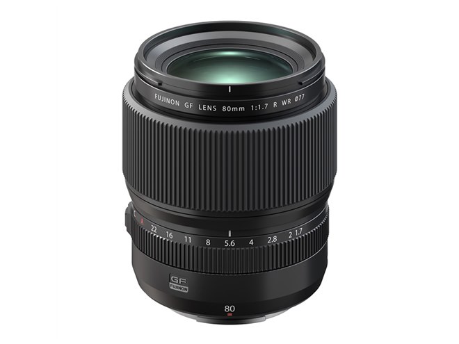 富士フイルム、GFXシリーズ用標準単焦点レンズ「GF80mmF1.7 R WR」を2