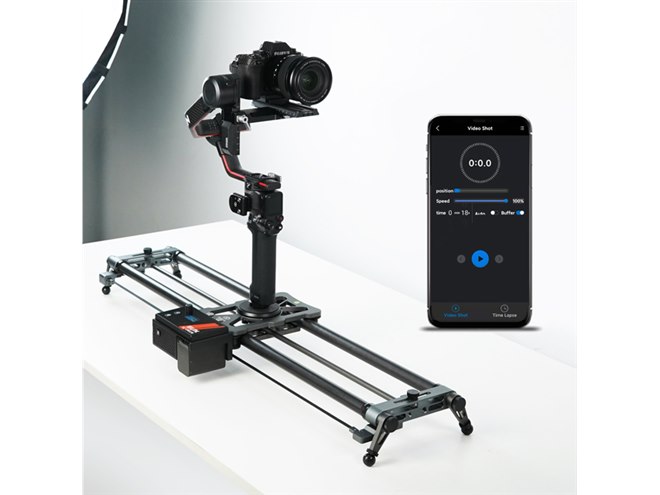 最大20kgまで搭載可能な4軸電動カメラスライダー「HOT DOG 3.0