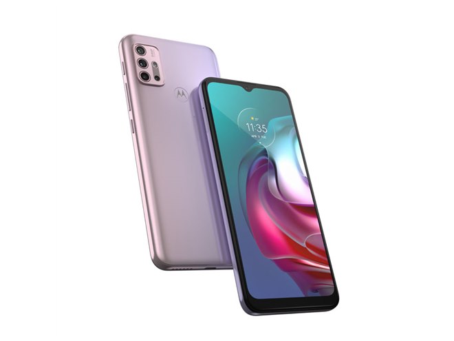 モトローラ、21,800円「moto g10」と25,800円「moto g30」を3/26発売