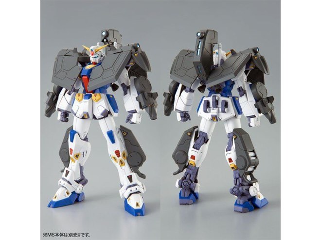 試作型MS「ガンダムF90」用のミッションパック2種が完全新規MG 1/100で