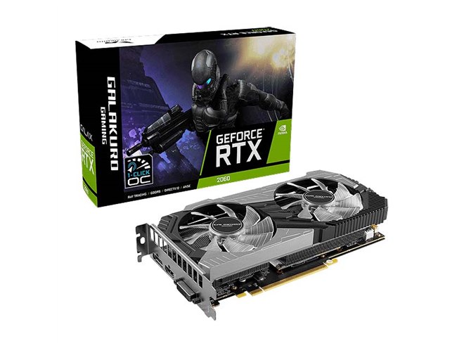 GALAKURO GAMING、「GeForce RTX 2060」を搭載したビデオカード - 価格.com