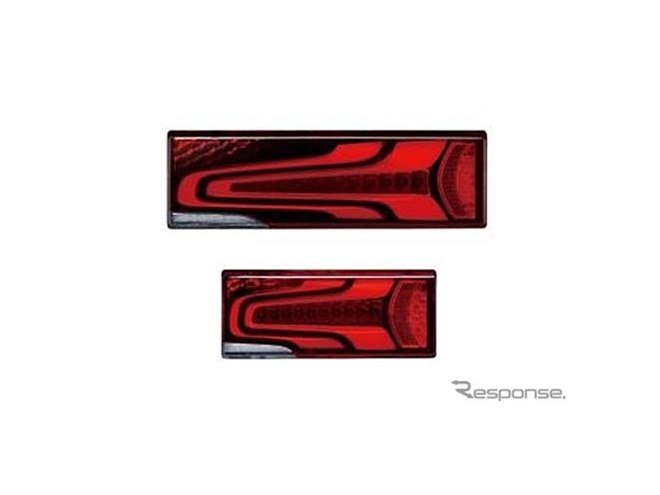 新デザインのLEDリヤコンビネーションランプを追加設定…三菱ふそう